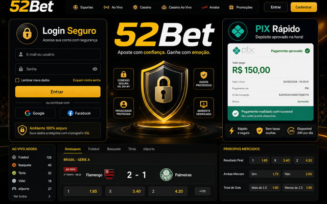 52Bet — Torneios Semanais